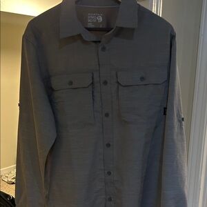 Mountain Hardwear Men's Charcoal Shirt Jacket